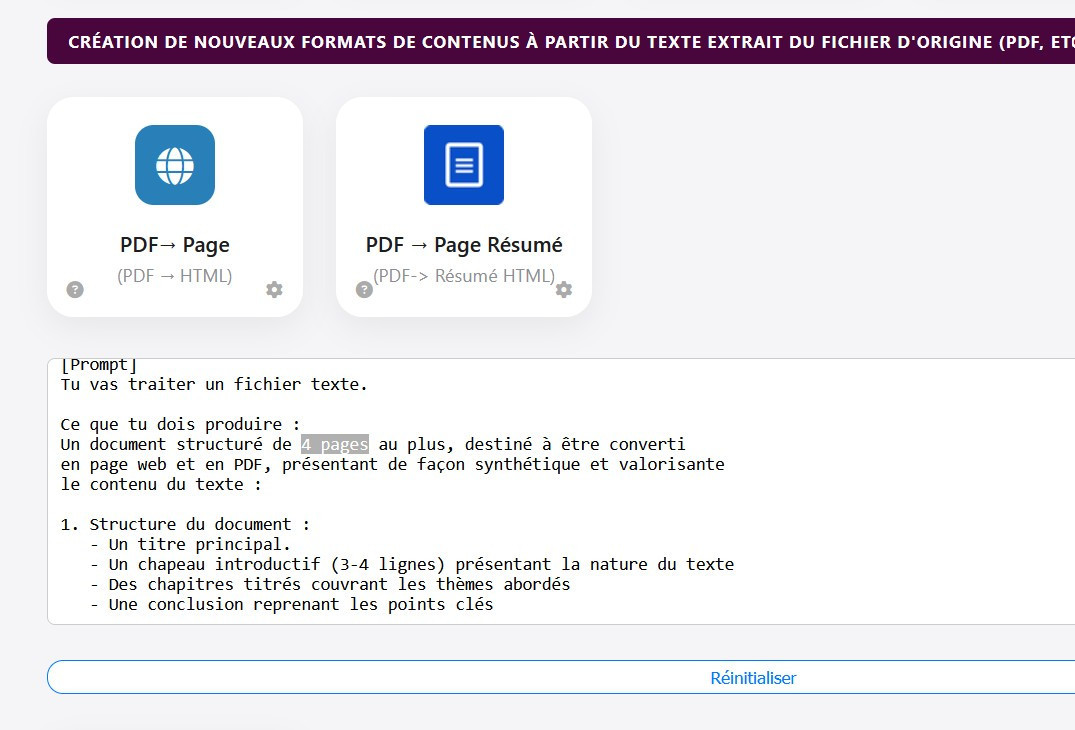 Prompt non personnalisé